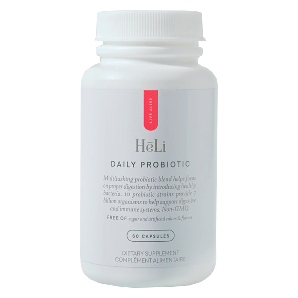 HēLi Dietary Supplement - Daily Probiotic (Probiótico diario)