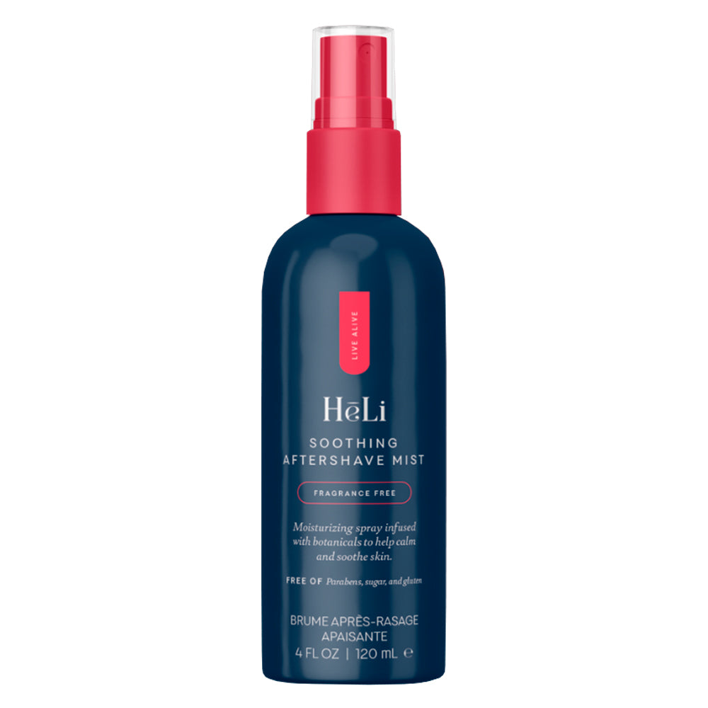 HēLi Fragrance Free - Spray refrescante para después del afeitado