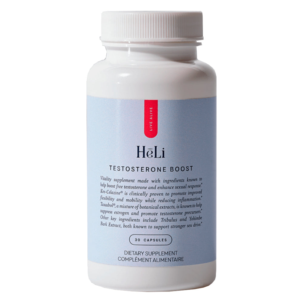 HēLi Dietary Supplement - Testosterone Boost (Suplementoparalatestosterona)