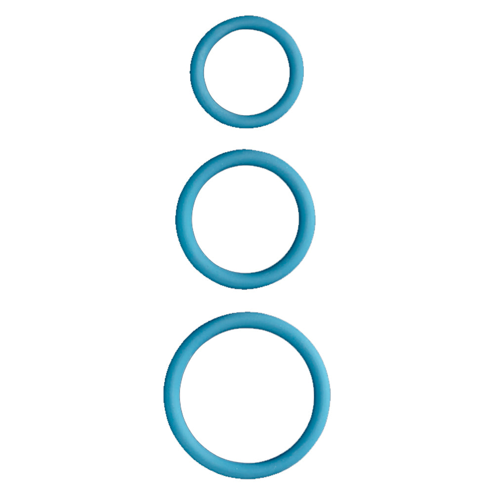 Silicone Penis Ring Set (Set de anillos siliconados)